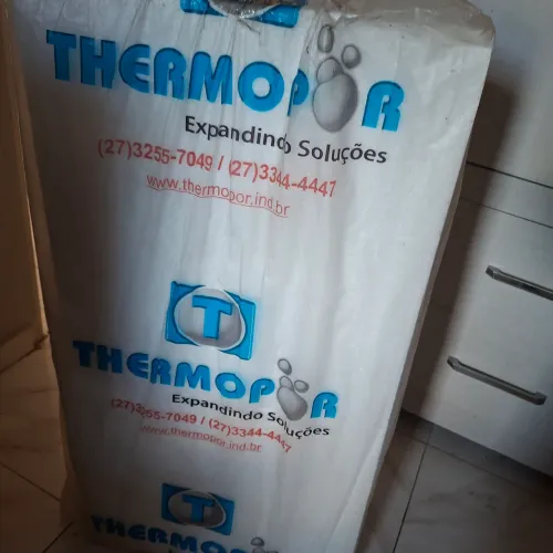 10 isopor  para por em piso 