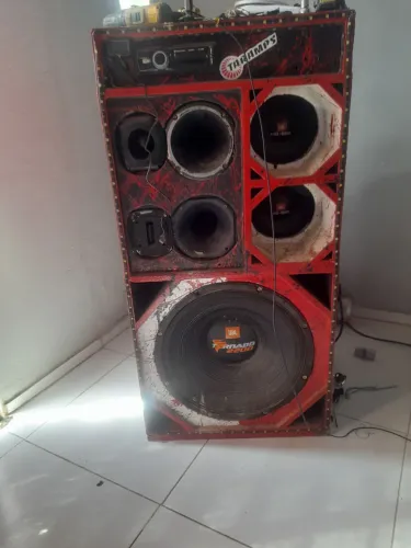 Caixa bob tornado 18 dois medio 8 d305 Tweeter st 350