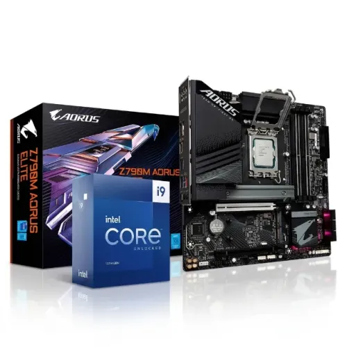 Kit Processador Intel 13a Geração I9 13900k + Aorus Z790m Elite Ax