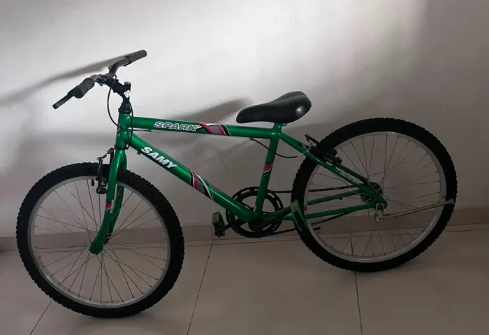 Bicicleta SAMYS aro 24 verde