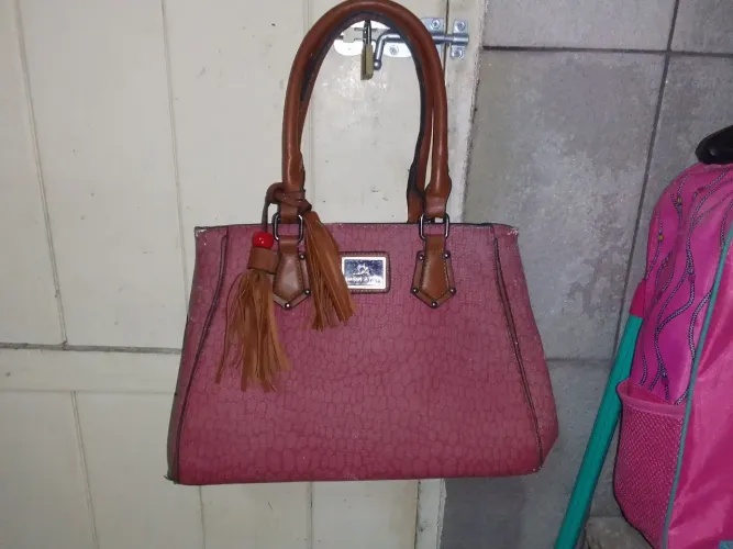 Bolsa marca borboleta azul usada