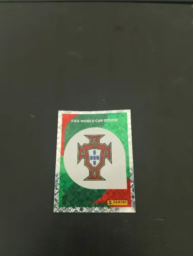 Figurinha da copa, escudo de Portugal