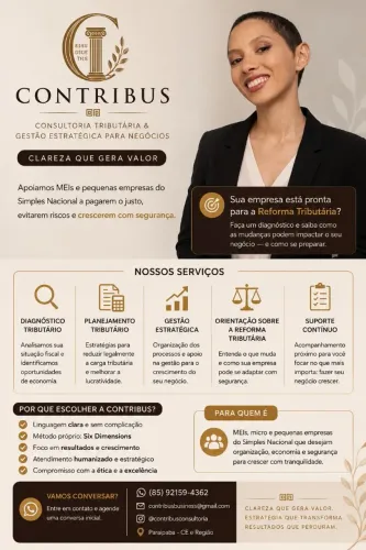 Consultoria Tributária para MEIs e Pequenas Empresas | Diagnóstico Tributário