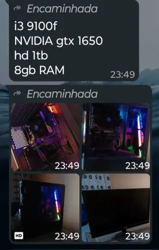 Pc gamer/ trocar por câmera