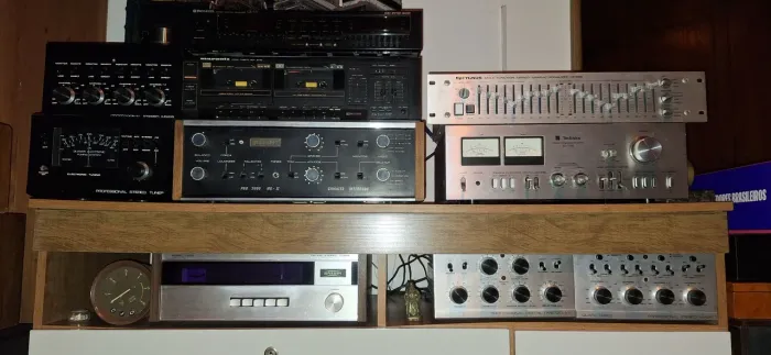 GRADIENTE PRO2000 MK2 e TECHNICS SU7700