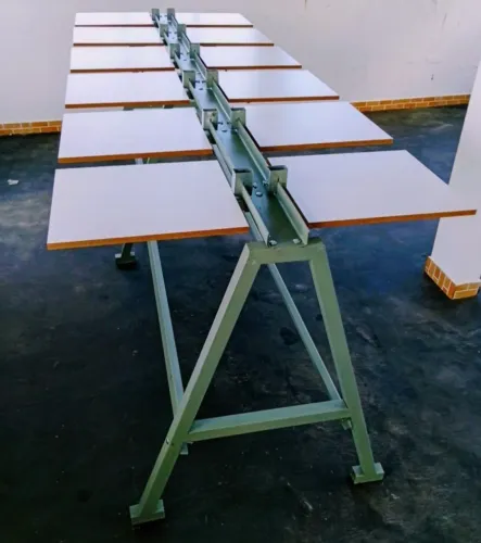 MESA SERIGRÁFICA PARA IMPRESSÃO DE CAMISETAS 12 BERÇOS MÓVEL COMPLETA ACEITAMOS CARTÃO 