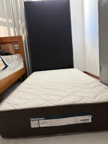 Colchão Ortobom Pró Saúde SuperPocket + Box 1,00 x 1,80 m - Seminovo e na Garantia