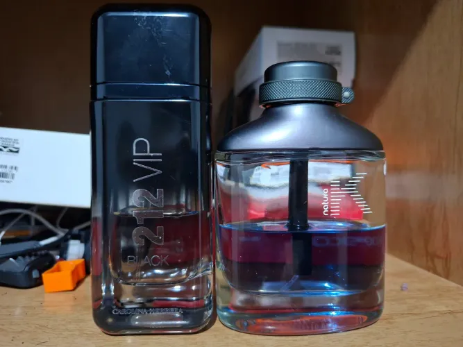 212 Vip Black e Natura K
