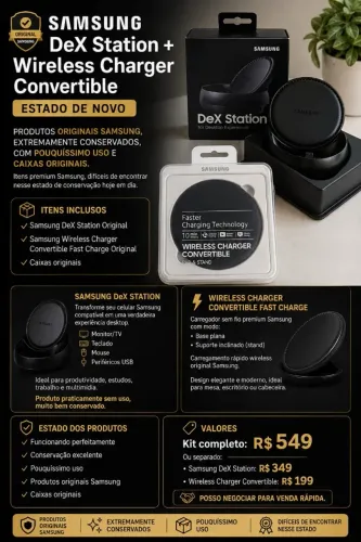 Dex Stantio + Wireless Charger Convertible