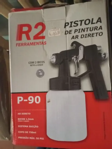 Pistola de pintura pneumática