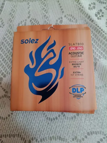 Encordoamento Solez para violão aço