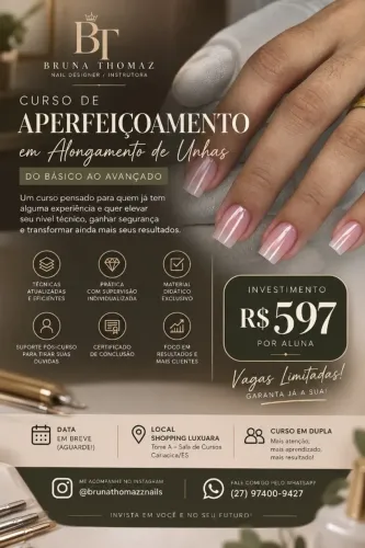 Curso de unha em gel