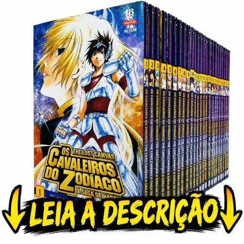 Mangá cavaleiros do zodiaco the lost canvas 