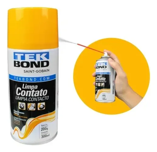 LIMPA CONTATO TEKBOND 200G/300ML - LOJA DADO DIGITAL
