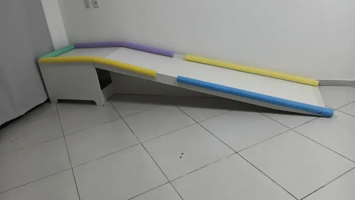 Rampa de Exercício para terapia fisioterapia, terapia ocupacional 3,25cm comp x 75cm larg