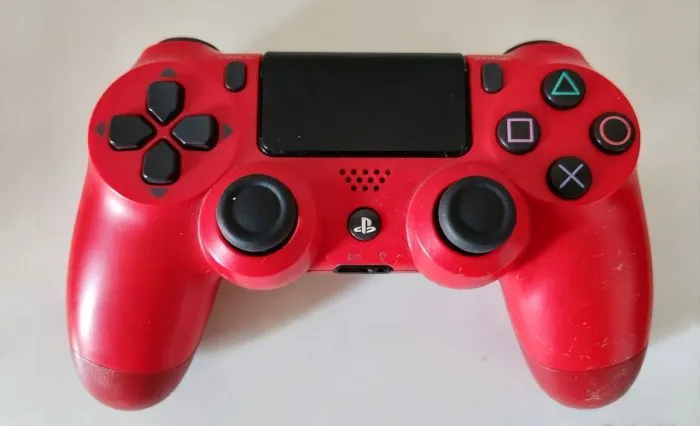 Controle PS4 Vermelho ? Original Sony ? Funcionando Tudo