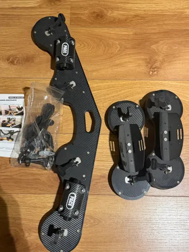 Rack De Teto Com Ventosas Rocket Pace Para  Levar 2 Bikes