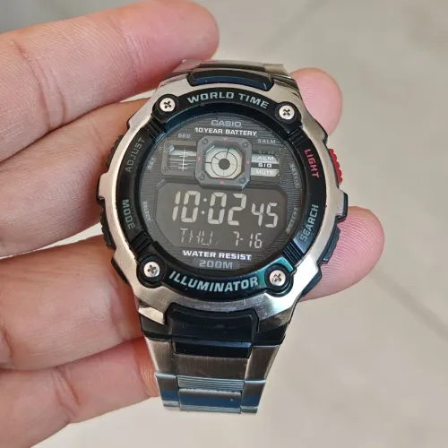 Relógio Casio AE-2000W Digital Masculino - Resistente 200m