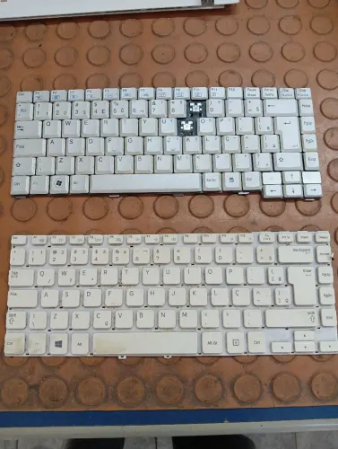 Teclados para aproveitamento de teclas.
