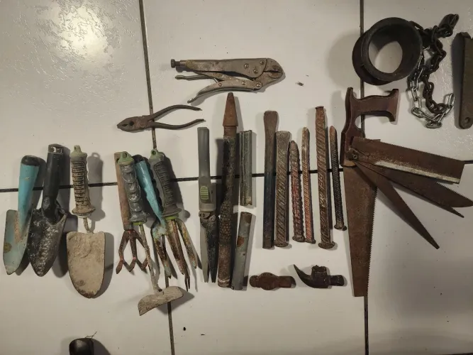 Lote de ferramentas tudo por 60,00.<br>Retirada em Saquarema Vilatur *