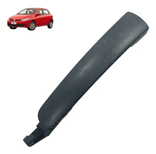 Macaneta Externa Vw Saveiro Gol Voyage G5 G6 G7 2009 2023 Preto Dianteira/traseira