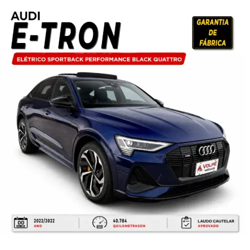 Audi E-Tron Sportb. Perf.black Aut.(elétrico) 2022