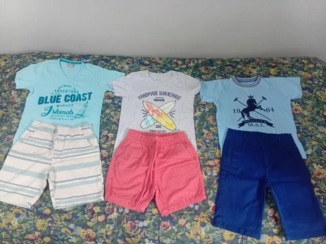 Roupas menino verão tamanho 4 e 6
