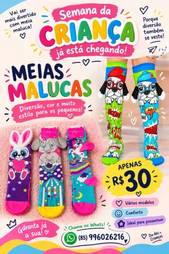 Meias malucas 3D