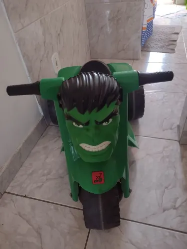Moto Elétrica Infantil Hulk