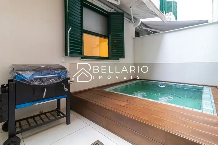 Apartamento tipo garden com 1 dormitório à venda, 58 m² e piscina privativa - Copacabana -