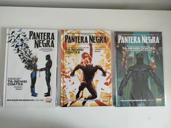 Pantera Negra - Uma nação sob nossos pés - 3 volumes