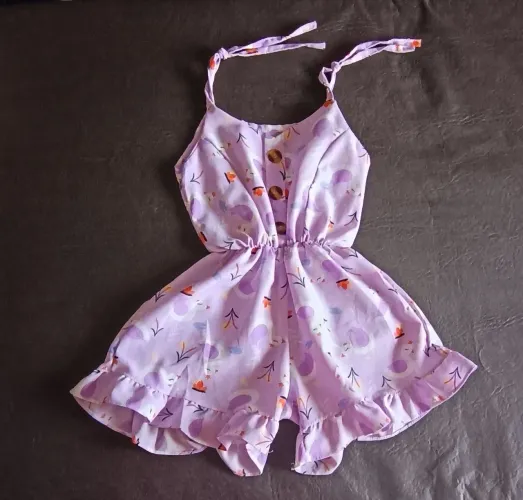 Macacão infantil menina