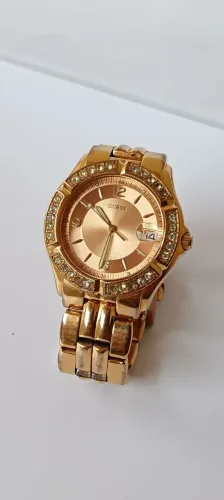 RELÓGIO GUESS FEMININO ROSÊ Gold