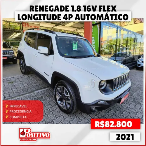 Jeep Renegade Longitude 1.8 4X2 Flex 16V Aut. 2021