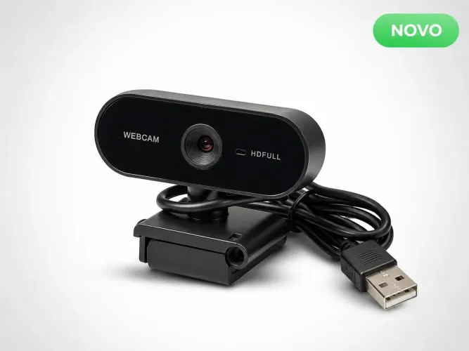 Webcam Full HD 1080P USB para PC Notebook
