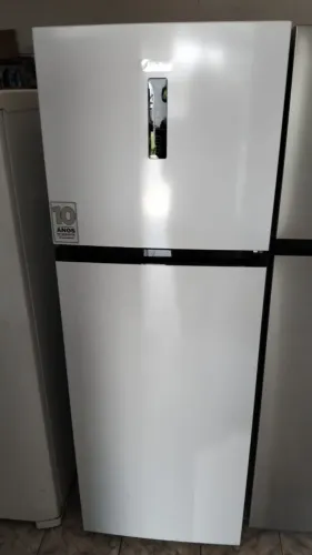 Geladeira Midea Duplex 294L Cinza- Painel Digital - 10 Anos de Garantia no Compressor