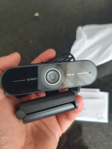 Webcam Emeet 4K AF NOVA NA CAIXA