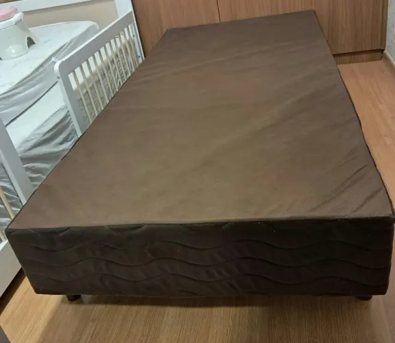 Cama Box solteiro sem baú