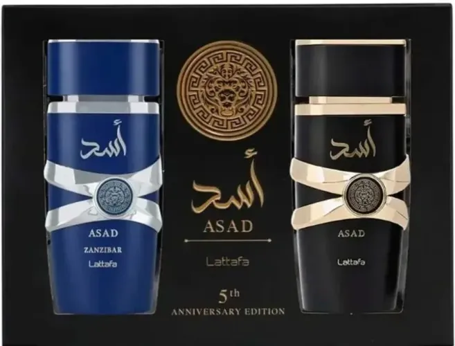 Kit perfume Assad Lattafa 2× 100ml