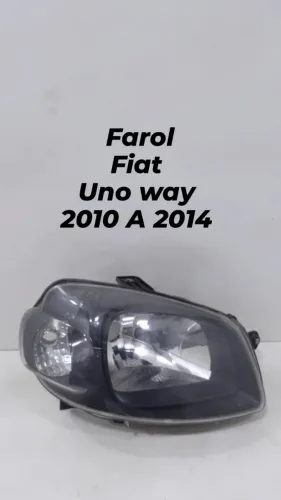 Farol Fiat Uno Way 2010 2011 2012 2013 2014