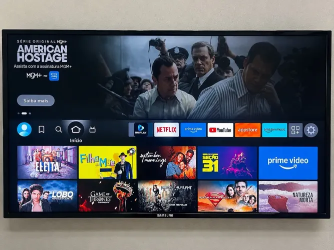 TV Samsung 46 + Fire TV Stick com Alexa Completa