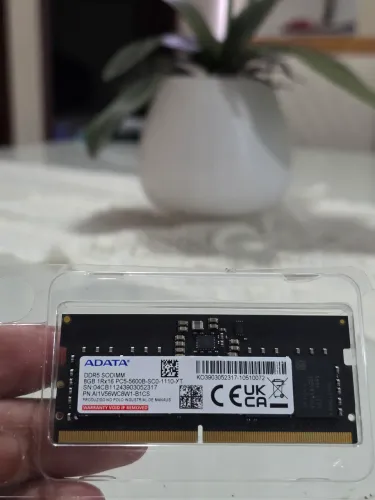 Memória adata 8gb ddr5 5600mhz nova