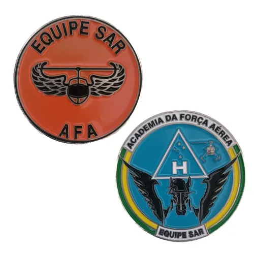 Moeda Challenge Coin Equipe SAR - AFA