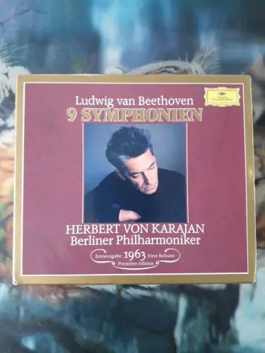 Box 5 Cds 9 Symphonien , Ludwig Van Beethoven