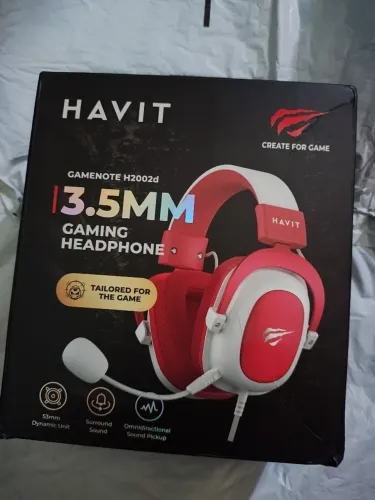 Fone de ouvido havit hd2002d