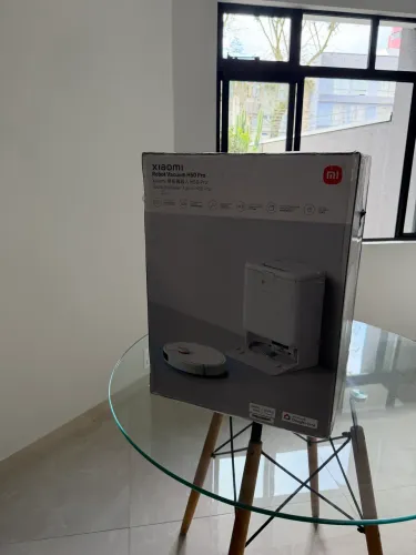 Robô aspirador Xiaomi vacuum h50 pro lançamento 127v branco - novo