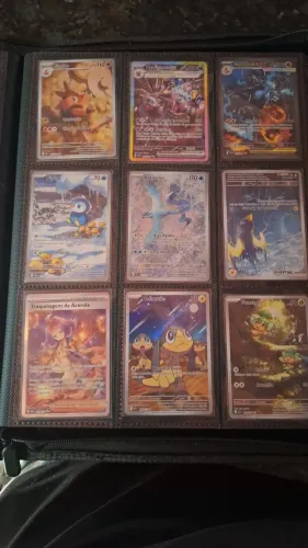 Página completa de Pokémon todas (Nm) vai de brinde pacote picachu do mecdonald.