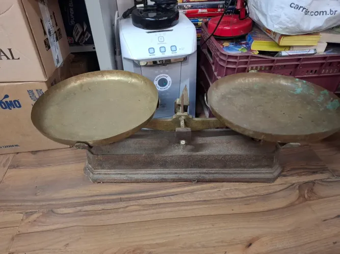 Balança de Ferro antiga para decoração