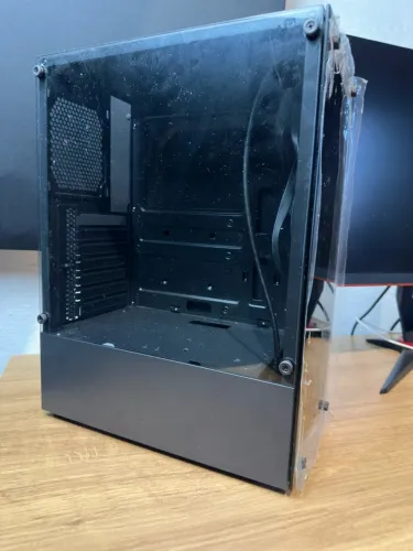 Gabinete Gamer Hayom Vidro Temperado - Desapego Rápido!