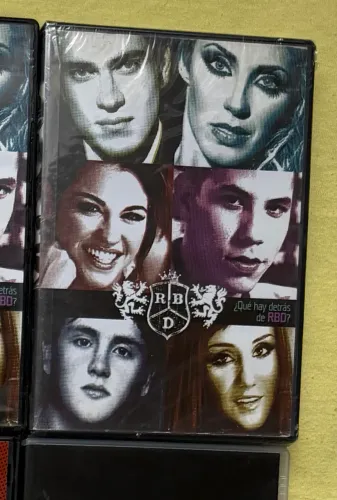 DVD RBD - QUE HAY DETRÁS LACRADO